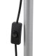 GLOBOSTAR® AUDREY 01469 Vintage Επιδαπέδιο Φωτιστικό με Ντουί 1 x E27 AC 220-240V IP20 - Ασημί - Μ15 x Π15 x Υ190cm GLOBOSTAR® AUDREY 01469 Vintage Επιδαπέδιο Φωτιστικό με Ντουί 1 x E27 AC 220-240V IP20 - Ασημί - Μ15 x Π15 x Υ190cm
