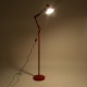 GLOBOSTAR® AUDREY 01470 Vintage Επιδαπέδιο Φωτιστικό με Ντουί 1 x E27 AC 220-240V IP20 - Κόκκινο - Μ15 x Π15 x Υ190cm