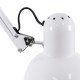 GLOBOSTAR® AUDREY 01471 Vintage Επιδαπέδιο Φωτιστικό με Ντουί 1 x E27 AC 220-240V IP20 - Λευκό - Μ15 x Π15 x Υ190cm