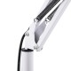 GLOBOSTAR® AUDREY 01471 Vintage Επιδαπέδιο Φωτιστικό με Ντουί 1 x E27 AC 220-240V IP20 - Λευκό - Μ15 x Π15 x Υ190cm