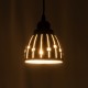 GLOBOSTAR® COOLIE 01476 Μοντέρνο Κρεμαστό Φωτιστικό Οροφής με Ντουί 1 x E27 AC 220-240V IP20 - Μαύρο & Ασημί - Μ12.5 x Π12.5 x Υ11.5cm GLOBOSTAR® COOLIE 01476 Μοντέρνο Κρεμαστό Φωτιστικό Οροφής με Ντουί 1 x E27 AC 220-240V IP20 - Μαύρο & Ασημί - Μ12.5 x Π12.5 x Υ11.5cm