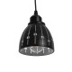 GLOBOSTAR® COOLIE 01476 Μοντέρνο Κρεμαστό Φωτιστικό Οροφής με Ντουί 1 x E27 AC 220-240V IP20 - Μαύρο & Ασημί - Μ12.5 x Π12.5 x Υ11.5cm GLOBOSTAR® COOLIE 01476 Μοντέρνο Κρεμαστό Φωτιστικό Οροφής με Ντουί 1 x E27 AC 220-240V IP20 - Μαύρο & Ασημί - Μ12.5 x Π12.5 x Υ11.5cm