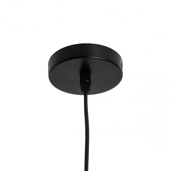 GLOBOSTAR® COOLIE 01476 Μοντέρνο Κρεμαστό Φωτιστικό Οροφής με Ντουί 1 x E27 AC 220-240V IP20 - Μαύρο & Ασημί - Μ12.5 x Π12.5 x Υ11.5cm GLOBOSTAR® COOLIE 01476 Μοντέρνο Κρεμαστό Φωτιστικό Οροφής με Ντουί 1 x E27 AC 220-240V IP20 - Μαύρο & Ασημί - Μ12.5 x Π12.5 x Υ11.5cm