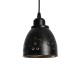 GLOBOSTAR® COOLIE 01479 Μοντέρνο Κρεμαστό Φωτιστικό Οροφής με Ντουί 1 x E27 AC 220-240V IP20 - Μαύρο & Χρυσό - Μ12.5 x Π12.5 x Υ11.5cm