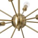 GLOBOSTAR® MILANO 01485 Μοντέρνο Φωτιστικό Οροφής με Ντουί 12 x E27 AC 220-240V IP20 - Χρυσό - Μ80 x Π80 x Υ80cm GLOBOSTAR® MILANO 01485 Μοντέρνο Φωτιστικό Οροφής με Ντουί 12 x E27 AC 220-240V IP20 - Χρυσό - Μ80 x Π80 x Υ80cm