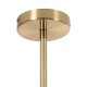 GLOBOSTAR® MILANO 01485 Μοντέρνο Φωτιστικό Οροφής με Ντουί 12 x E27 AC 220-240V IP20 - Χρυσό - Μ80 x Π80 x Υ80cm GLOBOSTAR® MILANO 01485 Μοντέρνο Φωτιστικό Οροφής με Ντουί 12 x E27 AC 220-240V IP20 - Χρυσό - Μ80 x Π80 x Υ80cm