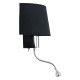 GLOBOSTAR® ELEGANT 01492 Μοντέρνο Φωτιστικό Τοίχου - Απλίκα Ξενοδοχείου Reading Light με Ντουί 1 x E27 LED 3W 360lm 36° AC 220-240V IP20 Θερμό Λευκό 2700K - Bridgelux COB Chip - Χρώμιο & Μαύρο - Μ26 x Π16.5 x Υ33cm - 2 Χρόνια Εγγύηση GLOBOSTAR® ELEGANT 01492 Μοντέρνο Φωτιστικό Τοίχου - Απλίκα Ξενοδοχείου Reading Light με Ντουί 1 x E27 LED 3W 360lm 36° AC 220-240V IP20 Θερμό Λευκό 2700K - Bridgelux COB Chip - Χρώμιο & Μαύρο - Μ26 x Π16.5 x Υ33cm - 2 Χρόνια Εγγύηση