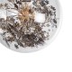 GLOBOSTAR® HARPER 01511 Μοντέρνο Κρεμαστό Φωτιστικό Οροφής με Ντουί 1 x E27 AC 220-240V IP20 - Διάφανο & Χάλκινο - Μ25 x Π25 x Υ30cm GLOBOSTAR® HARPER 01511 Μοντέρνο Κρεμαστό Φωτιστικό Οροφής με Ντουί 1 x E27 AC 220-240V IP20 - Διάφανο & Χάλκινο - Μ25 x Π25 x Υ30cm