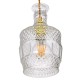 GLOBOSTAR® WHISKEY 01513 Vintage Κρεμαστό Φωτιστικό Οροφής με Ντουί 1 x E27 AC 220-240V IP20 - Διάφανο - Μ13 x Π13 x Υ22cm GLOBOSTAR® WHISKEY 01513 Vintage Κρεμαστό Φωτιστικό Οροφής με Ντουί 1 x E27 AC 220-240V IP20 - Διάφανο - Μ13 x Π13 x Υ22cm