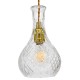 GLOBOSTAR® WHISKEY 01514 Vintage Κρεμαστό Φωτιστικό Οροφής με Ντουί 1 x E27 AC 220-240V IP20 - Διάφανο - Μ14 x Π14 x Υ23cm GLOBOSTAR® WHISKEY 01514 Vintage Κρεμαστό Φωτιστικό Οροφής με Ντουί 1 x E27 AC 220-240V IP20 - Διάφανο - Μ14 x Π14 x Υ23cm