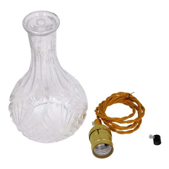 GLOBOSTAR® WHISKEY 01514 Vintage Κρεμαστό Φωτιστικό Οροφής με Ντουί 1 x E27 AC 220-240V IP20 - Διάφανο - Μ14 x Π14 x Υ23cm GLOBOSTAR® WHISKEY 01514 Vintage Κρεμαστό Φωτιστικό Οροφής με Ντουί 1 x E27 AC 220-240V IP20 - Διάφανο - Μ14 x Π14 x Υ23cm