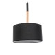 GLOBOSTAR® BRONX 01517 Μοντέρνο Κρεμαστό Φωτιστικό Οροφής με Ντουί 1 x E27 AC 220-240V IP20 - Μαύρο & Μπεζ - Μ35 x Π35 x Υ50cm GLOBOSTAR® BRONX 01517 Μοντέρνο Κρεμαστό Φωτιστικό Οροφής με Ντουί 1 x E27 AC 220-240V IP20 - Μαύρο & Μπεζ - Μ35 x Π35 x Υ50cm