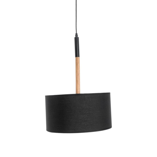 GLOBOSTAR® BRONX 01517 Μοντέρνο Κρεμαστό Φωτιστικό Οροφής με Ντουί 1 x E27 AC 220-240V IP20 - Μαύρο & Μπεζ - Μ35 x Π35 x Υ50cm GLOBOSTAR® BRONX 01517 Μοντέρνο Κρεμαστό Φωτιστικό Οροφής με Ντουί 1 x E27 AC 220-240V IP20 - Μαύρο & Μπεζ - Μ35 x Π35 x Υ50cm