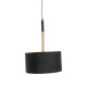 GLOBOSTAR® BRONX 01517 Μοντέρνο Κρεμαστό Φωτιστικό Οροφής με Ντουί 1 x E27 AC 220-240V IP20 - Μαύρο & Μπεζ - Μ35 x Π35 x Υ50cm GLOBOSTAR® BRONX 01517 Μοντέρνο Κρεμαστό Φωτιστικό Οροφής με Ντουί 1 x E27 AC 220-240V IP20 - Μαύρο & Μπεζ - Μ35 x Π35 x Υ50cm