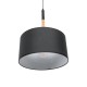 GLOBOSTAR® BRONX 01517 Μοντέρνο Κρεμαστό Φωτιστικό Οροφής με Ντουί 1 x E27 AC 220-240V IP20 - Μαύρο & Μπεζ - Μ35 x Π35 x Υ50cm GLOBOSTAR® BRONX 01517 Μοντέρνο Κρεμαστό Φωτιστικό Οροφής με Ντουί 1 x E27 AC 220-240V IP20 - Μαύρο & Μπεζ - Μ35 x Π35 x Υ50cm