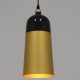 GLOBOSTAR® PALAZZO 01523 Μοντέρνο Κρεμαστό Φωτιστικό Οροφής με Ντουί 1 x E27 AC 220-240V IP20 - Μαύρο & Χρυσό - Μ14 x Π14 x Υ34cm GLOBOSTAR® PALAZZO 01523 Μοντέρνο Κρεμαστό Φωτιστικό Οροφής με Ντουί 1 x E27 AC 220-240V IP20 - Μαύρο & Χρυσό - Μ14 x Π14 x Υ34cm