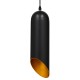 GLOBOSTAR® CARSON 01527 Μοντέρνο Κρεμαστό Φωτιστικό Οροφής με Ντουί 1 x E27 AC 220-240V IP20 - Μαύρο & Χρυσό - Μ10 x Π10 x Υ38cm GLOBOSTAR® CARSON 01527 Μοντέρνο Κρεμαστό Φωτιστικό Οροφής με Ντουί 1 x E27 AC 220-240V IP20 - Μαύρο & Χρυσό - Μ10 x Π10 x Υ38cm