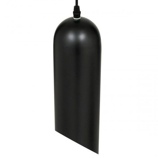 GLOBOSTAR® CARSON 01527 Μοντέρνο Κρεμαστό Φωτιστικό Οροφής με Ντουί 1 x E27 AC 220-240V IP20 - Μαύρο & Χρυσό - Μ10 x Π10 x Υ38cm GLOBOSTAR® CARSON 01527 Μοντέρνο Κρεμαστό Φωτιστικό Οροφής με Ντουί 1 x E27 AC 220-240V IP20 - Μαύρο & Χρυσό - Μ10 x Π10 x Υ38cm