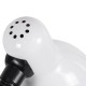 GLOBOSTAR® STUDENT 01531 Μοντέρνο Επιτραπέζιο Φωτιστικό Πορτατίφ με Ντουί 1 x E27 AC 220-240V IP20 - Λευκό & Μαύρο - Μ12 x Π12 x Υ32cm
