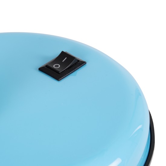 GLOBOSTAR® STUDENT 01532 Μοντέρνο Επιτραπέζιο Φωτιστικό Πορτατίφ με Ντουί 1 x E27 AC 220-240V IP20 - Γαλάζιο & Μαύρο - Μ12 x Π12 x Υ32cm