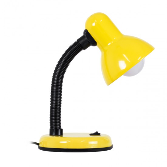 GLOBOSTAR® STUDENT 01536 Μοντέρνο Επιτραπέζιο Φωτιστικό Πορτατίφ με Ντουί 1 x E27 AC 220-240V IP20 - Κίτρινο & Μαύρο - Μ12 x Π12 x Υ32cm GLOBOSTAR® STUDENT 01536 Μοντέρνο Επιτραπέζιο Φωτιστικό Πορτατίφ με Ντουί 1 x E27 AC 220-240V IP20 - Κίτρινο & Μαύρο - Μ12 x Π12 x Υ32cm