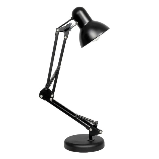 GLOBOSTAR® DESK 01538 Μοντέρνο Επιτραπέζιο Φωτιστικό Πορτατίφ με Ντουί 1 x E27 AC 220-240V IP20 - Μαύρο - Μ15 x Π15 x Υ67cm GLOBOSTAR® DESK 01538 Μοντέρνο Επιτραπέζιο Φωτιστικό Πορτατίφ με Ντουί 1 x E27 AC 220-240V IP20 - Μαύρο - Μ15 x Π15 x Υ67cm
