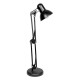 GLOBOSTAR® DESK 01538 Μοντέρνο Επιτραπέζιο Φωτιστικό Πορτατίφ με Ντουί 1 x E27 AC 220-240V IP20 - Μαύρο - Μ15 x Π15 x Υ67cm GLOBOSTAR® DESK 01538 Μοντέρνο Επιτραπέζιο Φωτιστικό Πορτατίφ με Ντουί 1 x E27 AC 220-240V IP20 - Μαύρο - Μ15 x Π15 x Υ67cm