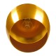 GLOBOSTAR® SHANGHAI 01544 Μοντέρνο Κρεμαστό Φωτιστικό Οροφής με Ντουί 1 x E27 AC 220-240V IP20 - Χρυσό Πλατίνα - Μ24 x Π24 x Υ30cm GLOBOSTAR® SHANGHAI 01544 Μοντέρνο Κρεμαστό Φωτιστικό Οροφής με Ντουί 1 x E27 AC 220-240V IP20 - Χρυσό Πλατίνα - Μ24 x Π24 x Υ30cm
