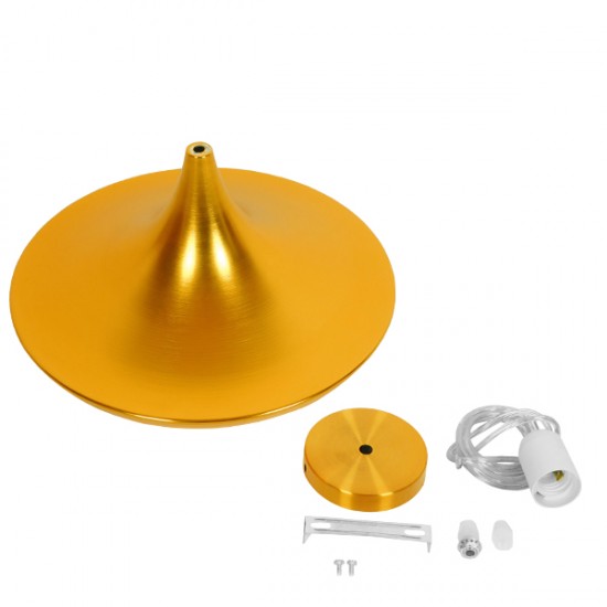GLOBOSTAR® SHANGHAI 01545 Μοντέρνο Κρεμαστό Φωτιστικό Οροφής με Ντουί 1 x E27 AC 220-240V IP20 - Χρυσό - Μ37 x Π37 x Υ20cm GLOBOSTAR® SHANGHAI 01545 Μοντέρνο Κρεμαστό Φωτιστικό Οροφής με Ντουί 1 x E27 AC 220-240V IP20 - Χρυσό - Μ37 x Π37 x Υ20cm