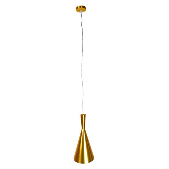 GLOBOSTAR® SHANGHAI 01546 Μοντέρνο Κρεμαστό Φωτιστικό Οροφής με Ντουί 1 x E27 AC 220-240V IP20 - Χρυσό - Μ18 x Π18 x Υ38.5cm GLOBOSTAR® SHANGHAI 01546 Μοντέρνο Κρεμαστό Φωτιστικό Οροφής με Ντουί 1 x E27 AC 220-240V IP20 - Χρυσό - Μ18 x Π18 x Υ38.5cm