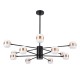 GLOBOSTAR® ORNATE 01553 Μοντέρνο Φωτιστικό Οροφής LED 104W 8320lm 360° AC 220-240V IP20 Φυσικό Λευκό 4500K - Lumileds SMD Chip - Μαύρο & Χάλκινο - Μ65 x Π65 x Υ70cm - 2 Χρόνια Εγγύηση GLOBOSTAR® ORNATE 01553 Μοντέρνο Φωτιστικό Οροφής LED 104W 8320lm 360° AC 220-240V IP20 Φυσικό Λευκό 4500K - Lumileds SMD Chip - Μαύρο & Χάλκινο - Μ65 x Π65 x Υ70cm - 2 Χρόνια Εγγύηση