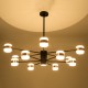 GLOBOSTAR® ORNATE 01553 Μοντέρνο Φωτιστικό Οροφής LED 104W 8320lm 360° AC 220-240V IP20 Φυσικό Λευκό 4500K - Lumileds SMD Chip - Μαύρο & Χάλκινο - Μ65 x Π65 x Υ70cm - 2 Χρόνια Εγγύηση GLOBOSTAR® ORNATE 01553 Μοντέρνο Φωτιστικό Οροφής LED 104W 8320lm 360° AC 220-240V IP20 Φυσικό Λευκό 4500K - Lumileds SMD Chip - Μαύρο & Χάλκινο - Μ65 x Π65 x Υ70cm - 2 Χρόνια Εγγύηση