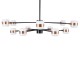GLOBOSTAR® ORNATE 01553 Μοντέρνο Φωτιστικό Οροφής LED 104W 8320lm 360° AC 220-240V IP20 Φυσικό Λευκό 4500K - Lumileds SMD Chip - Μαύρο & Χάλκινο - Μ65 x Π65 x Υ70cm - 2 Χρόνια Εγγύηση GLOBOSTAR® ORNATE 01553 Μοντέρνο Φωτιστικό Οροφής LED 104W 8320lm 360° AC 220-240V IP20 Φυσικό Λευκό 4500K - Lumileds SMD Chip - Μαύρο & Χάλκινο - Μ65 x Π65 x Υ70cm - 2 Χρόνια Εγγύηση
