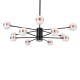 GLOBOSTAR® ORNATE 01553 Μοντέρνο Φωτιστικό Οροφής LED 104W 8320lm 360° AC 220-240V IP20 Φυσικό Λευκό 4500K - Lumileds SMD Chip - Μαύρο & Χάλκινο - Μ65 x Π65 x Υ70cm - 2 Χρόνια Εγγύηση GLOBOSTAR® ORNATE 01553 Μοντέρνο Φωτιστικό Οροφής LED 104W 8320lm 360° AC 220-240V IP20 Φυσικό Λευκό 4500K - Lumileds SMD Chip - Μαύρο & Χάλκινο - Μ65 x Π65 x Υ70cm - 2 Χρόνια Εγγύηση