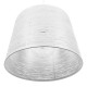 GLOBOSTAR® ACCADEMIA 01557 Μοντέρνο Κρεμαστό Φωτιστικό Οροφής με Ντουί 1 x E27 AC 220-240V IP20 - Λευκό - Μ35 x Π35 x Υ25cm