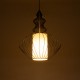 GLOBOSTAR® LILY 01558 Vintage Κρεμαστό Φωτιστικό Οροφής με Ντουί 1 x E27 AC 220-240V IP20 - Μαύρο & Λευκό - Μ43 x Π43 x Υ55cm GLOBOSTAR® LILY 01558 Vintage Κρεμαστό Φωτιστικό Οροφής με Ντουί 1 x E27 AC 220-240V IP20 - Μαύρο & Λευκό - Μ43 x Π43 x Υ55cm