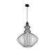 GLOBOSTAR® LILY 01558 Vintage Κρεμαστό Φωτιστικό Οροφής με Ντουί 1 x E27 AC 220-240V IP20 - Μαύρο & Λευκό - Μ43 x Π43 x Υ55cm GLOBOSTAR® LILY 01558 Vintage Κρεμαστό Φωτιστικό Οροφής με Ντουί 1 x E27 AC 220-240V IP20 - Μαύρο & Λευκό - Μ43 x Π43 x Υ55cm