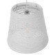 GLOBOSTAR® PLAYROOM 01562 Vintage Κρεμαστό Φωτιστικό Οροφής με Ντουί 1 x E27 AC 220-240V IP20 - Λευκό - Μ32 x Π32 x Υ27cm
