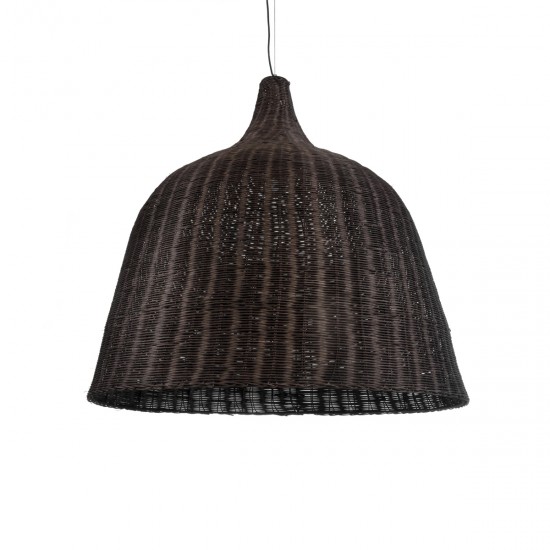 GLOBOSTAR® BAHAMAS 01569 Boho Κρεμαστό Φωτιστικό Οροφής με Ντουί 1 x E27 AC 220-240V IP20 - Καφέ - Μ90 x Π90 x Y90cm