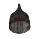 GLOBOSTAR® BAHAMAS 01569 Boho Κρεμαστό Φωτιστικό Οροφής με Ντουί 1 x E27 AC 220-240V IP20 - Καφέ - Μ90 x Π90 x Y90cm