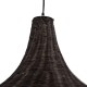 GLOBOSTAR® BAHAMAS 01569 Boho Κρεμαστό Φωτιστικό Οροφής με Ντουί 1 x E27 AC 220-240V IP20 - Καφέ - Μ90 x Π90 x Y90cm