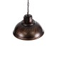 GLOBOSTAR® HARROW 01572 Vintage Κρεμαστό Φωτιστικό Οροφής με Ντουί 1 x E27 AC 220-240V IP20 - Χάλκινο - Μ33 x Π33 x Υ26cm