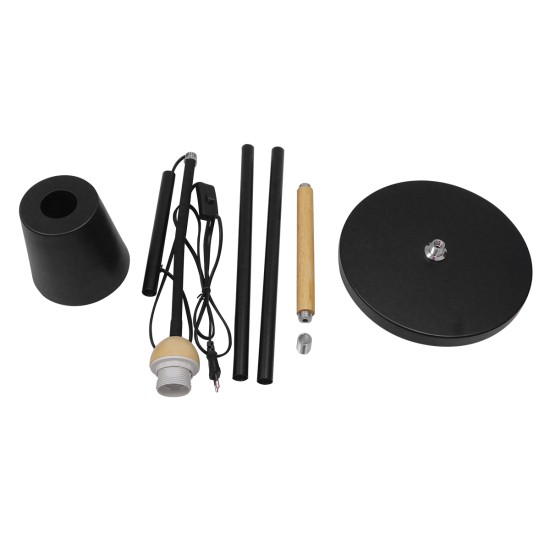 GLOBOSTAR® RIBBON 01585 Μοντέρνο Επιδαπέδιο Φωτιστικό με Ντουί 1 x E27 AC 220-240V IP20 - Μαύρο & Μπεζ - Μ13 x Π13 x Υ164cm GLOBOSTAR® RIBBON 01585 Μοντέρνο Επιδαπέδιο Φωτιστικό με Ντουί 1 x E27 AC 220-240V IP20 - Μαύρο & Μπεζ - Μ13 x Π13 x Υ164cm