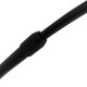 GLOBOSTAR® IMPERIAL 01587 Μοντέρνο Επιδαπέδιο Φωτιστικό με Ντουί 1 x E27 AC 220-240V IP20 - Μαύρο - Μ100 x Π34 x Υ187cm
