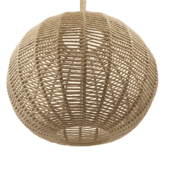 GLOBOSTAR® MANDALA 01593 Vintage Κρεμαστό Φωτιστικό Οροφής με Ντουί 1 x E27 AC 220-240V IP20 - Μπεζ - Μ60 x Π60 x Υ45cm GLOBOSTAR® MANDALA 01593 Vintage Κρεμαστό Φωτιστικό Οροφής με Ντουί 1 x E27 AC 220-240V IP20 - Μπεζ - Μ60 x Π60 x Υ45cm