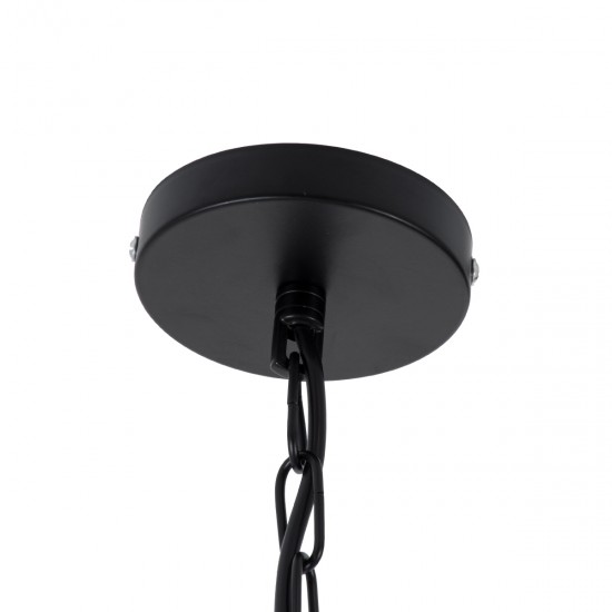 GLOBOSTAR® BELLE 01597 Vintage Κρεμαστό Φωτιστικό Οροφής με Ντουί 1 x E27 AC 220-240V IP20 - Μπεζ - Μ56 x Π56 x Y58cm GLOBOSTAR® BELLE 01597 Vintage Κρεμαστό Φωτιστικό Οροφής με Ντουί 1 x E27 AC 220-240V IP20 - Μπεζ - Μ56 x Π56 x Y58cm