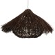 GLOBOSTAR® CHEOPE 01600 Boho Κρεμαστό Φωτιστικό Οροφής με Ντουί 1 x E27 AC 220-240V IP20 - Καφέ - Μ50 x Π50 x Y30cm