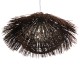 GLOBOSTAR® CHEOPE 01600 Boho Κρεμαστό Φωτιστικό Οροφής με Ντουί 1 x E27 AC 220-240V IP20 - Καφέ - Μ50 x Π50 x Y30cm