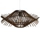 GLOBOSTAR® SASSO 01602 Boho Κρεμαστό Φωτιστικό Οροφής με Ντουί 1 x E27 AC 220-240V IP20 - Καφέ - Μ50 x Π50 x Y23cm GLOBOSTAR® SASSO 01602 Boho Κρεμαστό Φωτιστικό Οροφής με Ντουί 1 x E27 AC 220-240V IP20 - Καφέ - Μ50 x Π50 x Y23cm