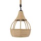 GLOBOSTAR® KUBRIC 01605 Boho Κρεμαστό Φωτιστικό Οροφής με Ντουί 1 x E27 AC 220-240V IP20 - Μπεζ - Μ30 x Π30 x Y40cm GLOBOSTAR® KUBRIC 01605 Boho Κρεμαστό Φωτιστικό Οροφής με Ντουί 1 x E27 AC 220-240V IP20 - Μπεζ - Μ30 x Π30 x Y40cm